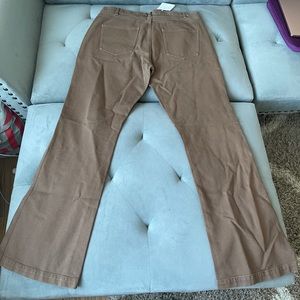 Stockholm (Surfboard) Club, Brown Organic Cotton Trousers. Size 52 IT